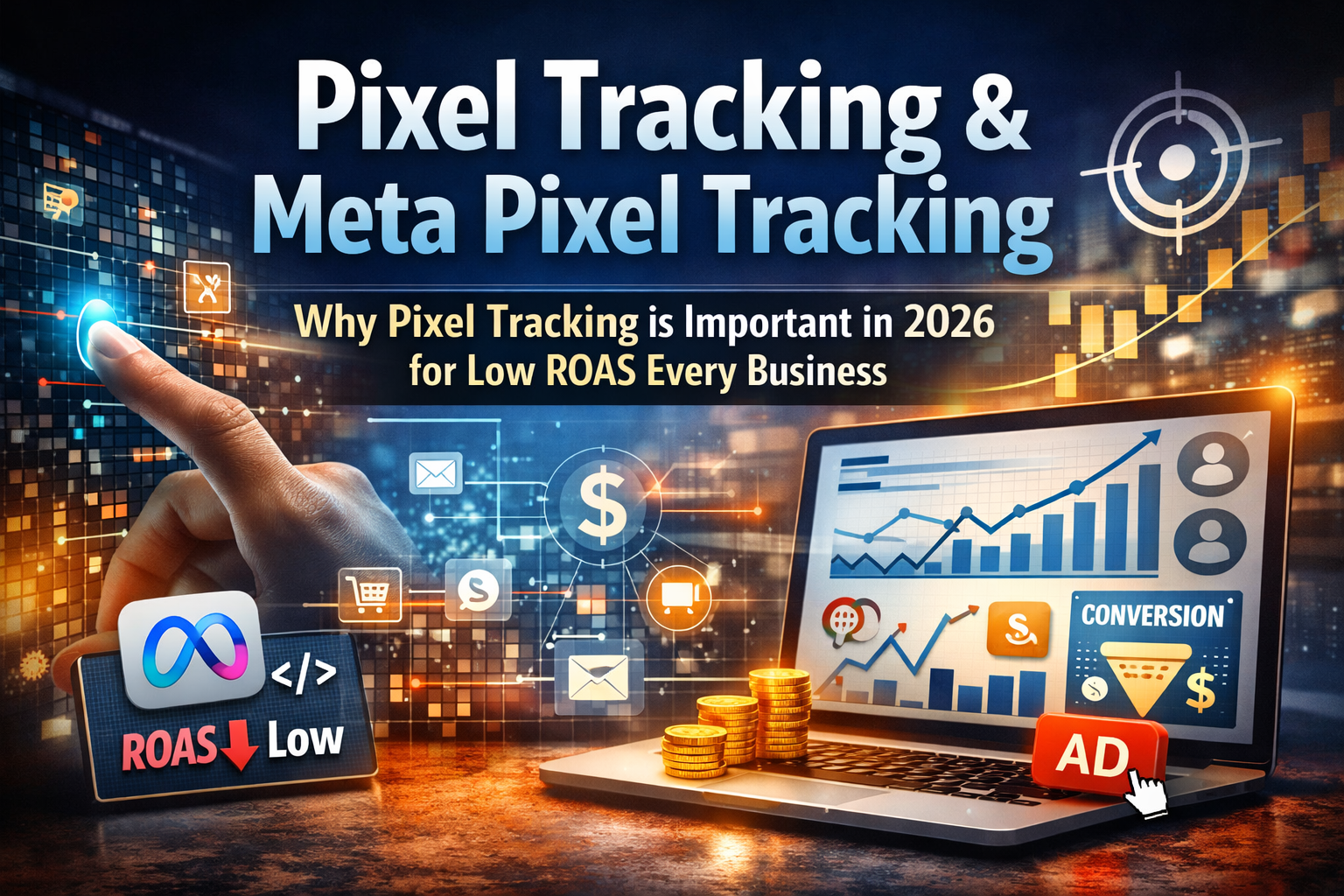 Read more about the article What is Facebook Meta Pixel Tracking? Why Pixel Tracking Is Important in 2026 for Low ROAS Every Online Business.